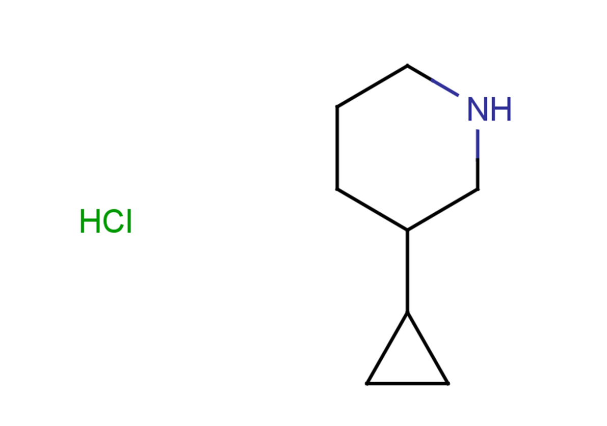 3-cyclopropylpiperidine hydrochloride