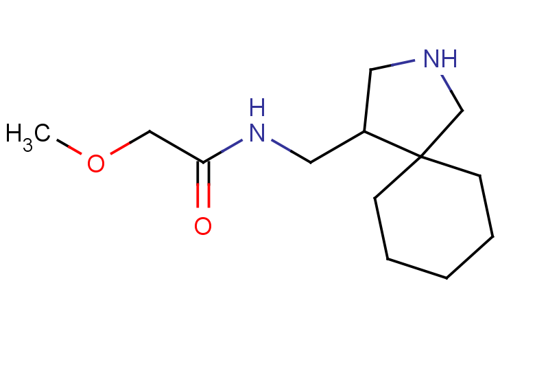 N-({2-azaspiro[4.5]decan-4-yl}methyl)-2-methoxyacetamide