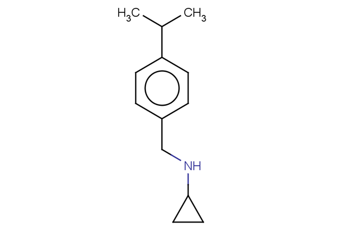 N-{[4-(propan-2-yl)phenyl]methyl}cyclopropanamine