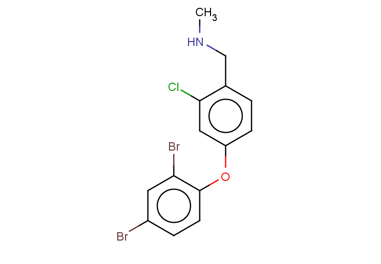 {[2-chloro-4-(2,4-dibromophenoxy)phenyl]methyl}(methyl)amine