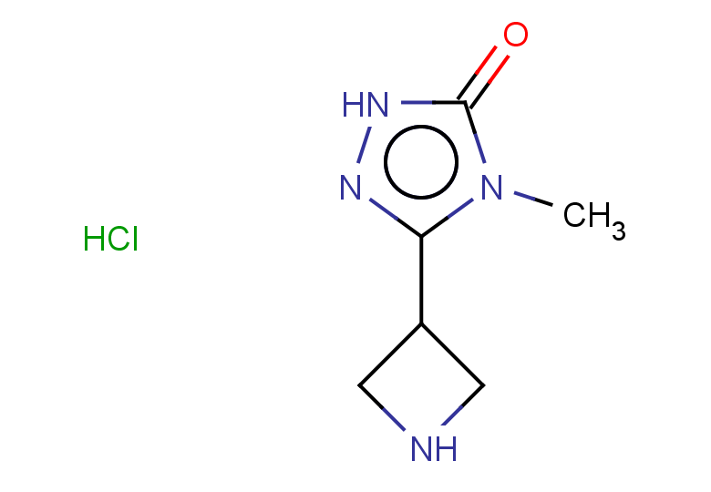 3-(azetidin-3-yl)-4-methyl-4,5-dihydro-1H-1,2,4-triazol-5-one hydrochloride