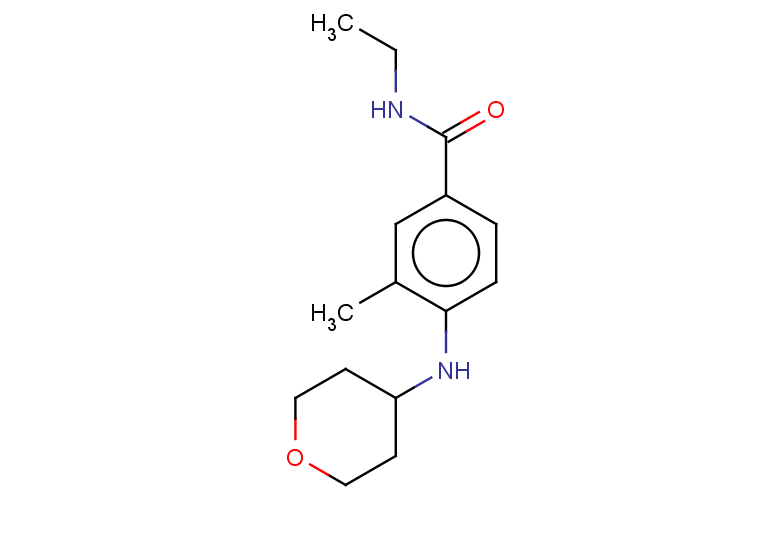 N-ethyl-3-methyl-4-[(oxan-4-yl)amino]benzamide