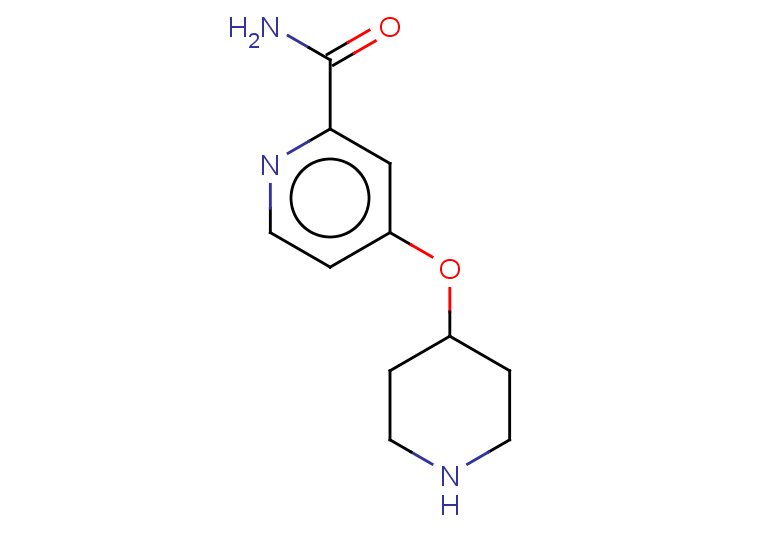 4-(piperidin-4-yloxy)pyridine-2-carboxamide