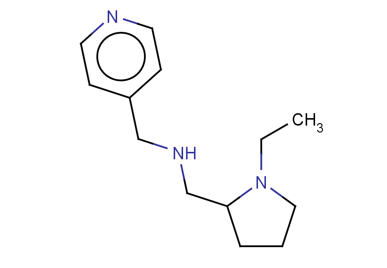 [(1-ethylpyrrolidin-2-yl)methyl][(pyridin-4-yl)methyl]amine