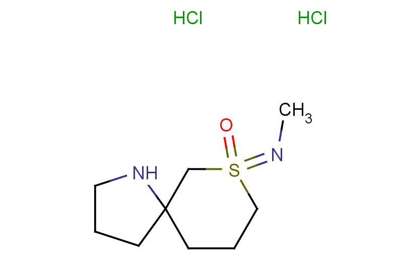 7-(methylimino)-7lambda6-thia-1-azaspiro[4.5]decan-7-one dihydrochloride