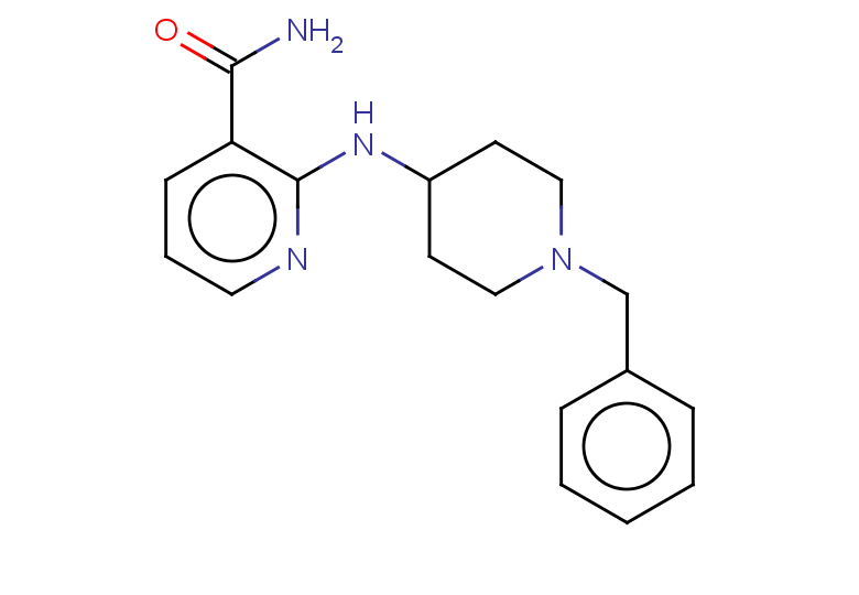 2-[(1-benzylpiperidin-4-yl)amino]pyridine-3-carboxamide