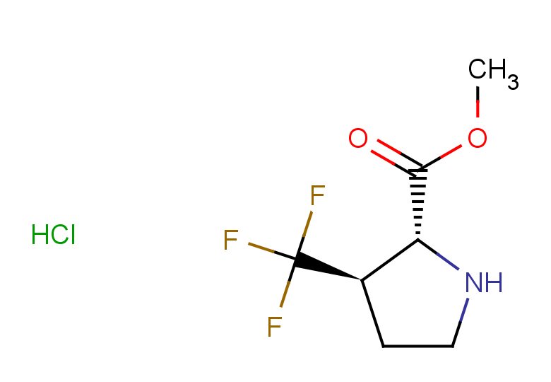 rac-methyl (2R,3R)-3-(trifluoromethyl)pyrrolidine-2-carboxylate hydrochloride