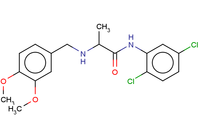 N-(2,5-dichlorophenyl)-2-{[(3,4-dimethoxyphenyl)methyl]amino}propanamide