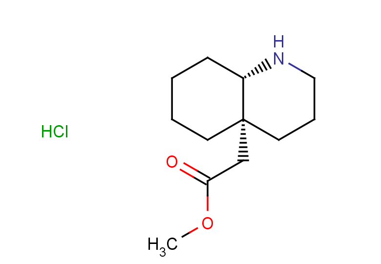 rac-methyl 2-[(4aR,8aS)-decahydroquinolin-4a-yl]acetate hydrochloride