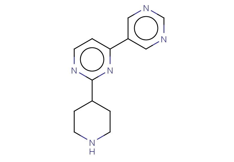 2-(piperidin-4-yl)-4-(pyrimidin-5-yl)pyrimidine