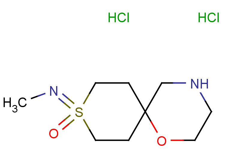 9-(methylimino)-1-oxa-9lambda6-thia-4-azaspiro[5.5]undecan-9-one dihydrochloride