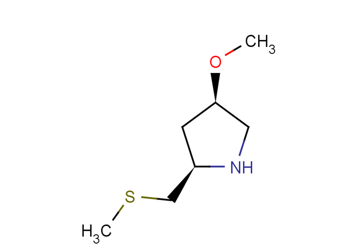 (2R,4R)-4-methoxy-2-[(methylsulfanyl)methyl]pyrrolidine