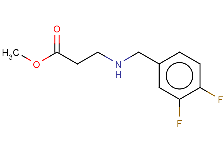 methyl 3-{[(3,4-difluorophenyl)methyl]amino}propanoate