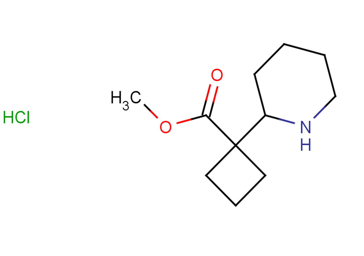 methyl 1-(piperidin-2-yl)cyclobutane-1-carboxylate hydrochloride
