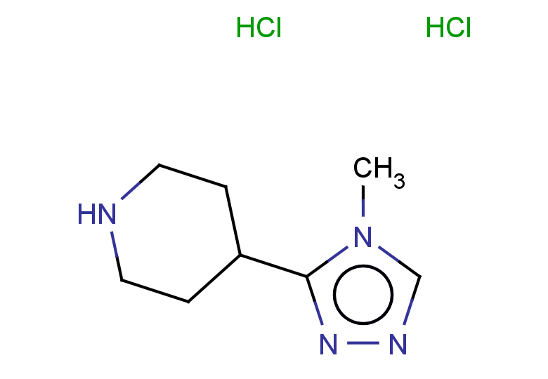 4-(4-methyl-4H-1,2,4-triazol-3-yl)piperidine dihydrochloride