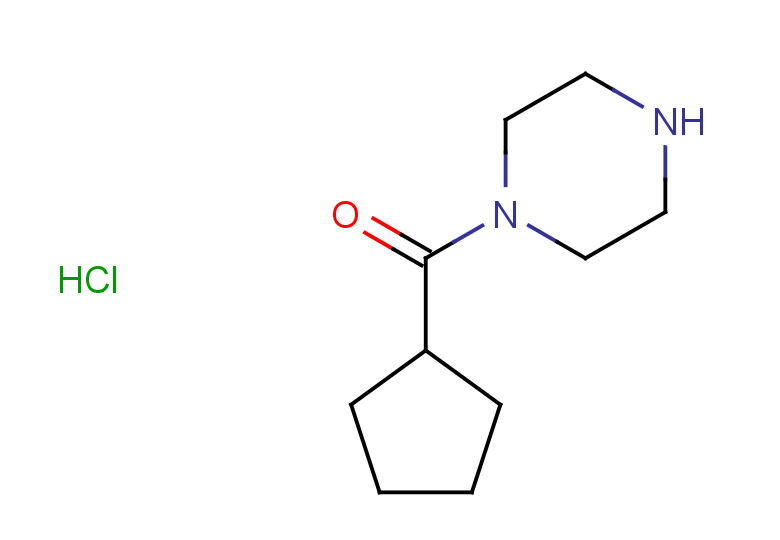 1-cyclopentanecarbonylpiperazine hydrochloride
