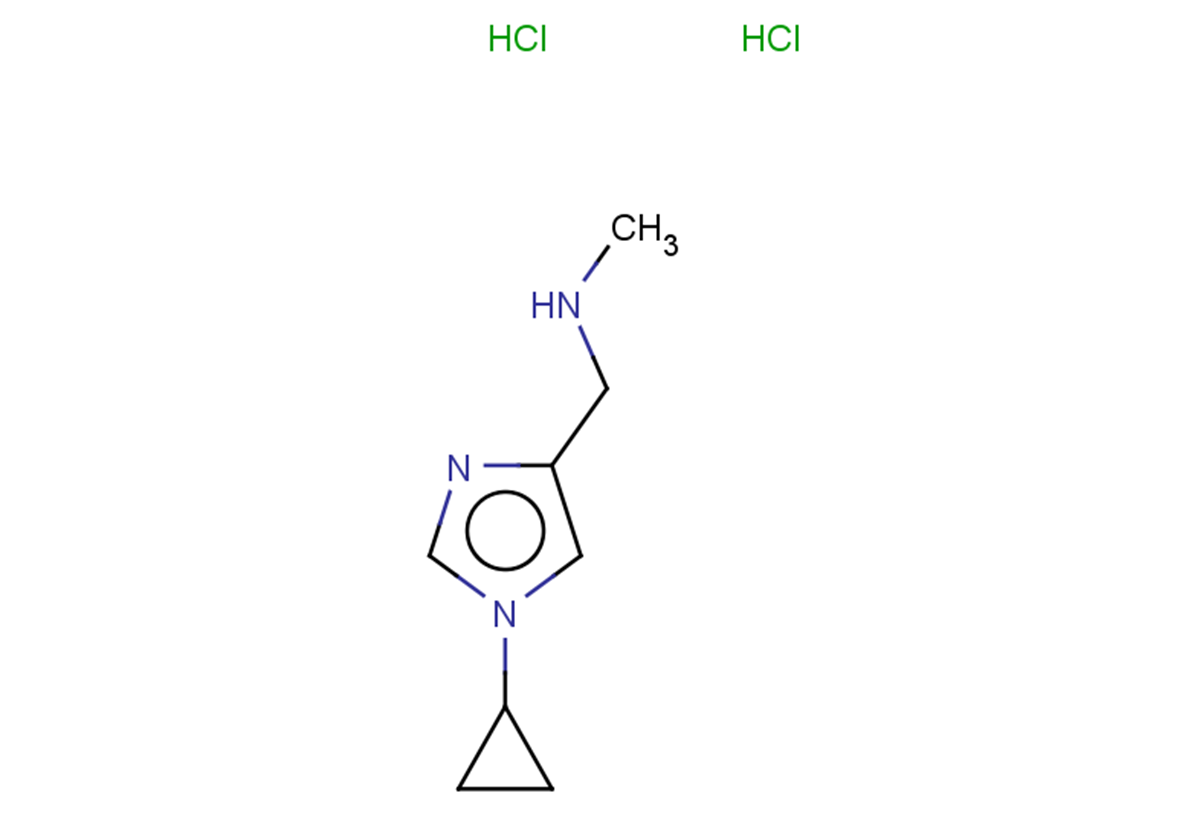 [(1-cyclopropyl-1H-imidazol-4-yl)methyl](methyl)amine dihydrochloride