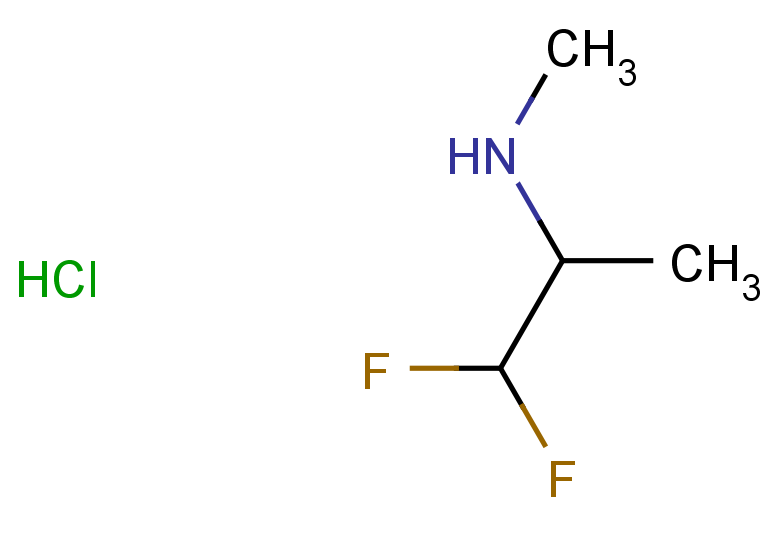 (1,1-difluoropropan-2-yl)(methyl)amine hydrochloride