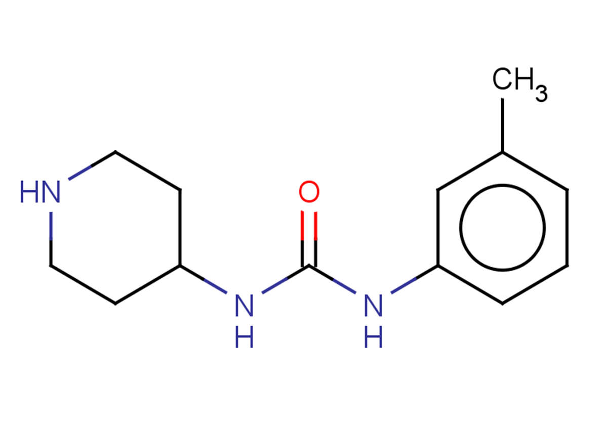 3-(3-methylphenyl)-1-(piperidin-4-yl)urea