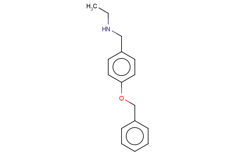 {[4-(benzyloxy)phenyl]methyl}(ethyl)amine