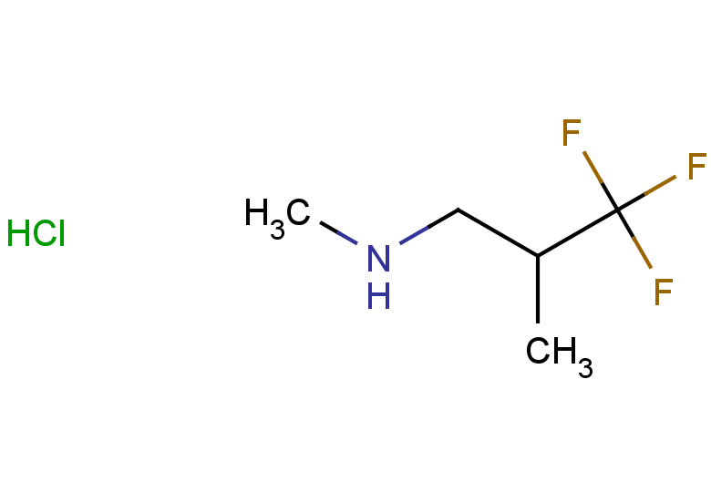 methyl(3,3,3-trifluoro-2-methylpropyl)amine hydrochloride