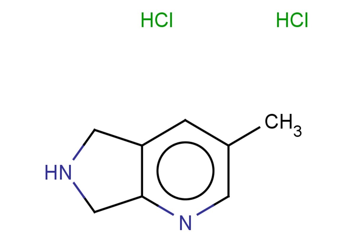 3-methyl-5H,6H,7H-pyrrolo[3,4-b]pyridine dihydrochloride