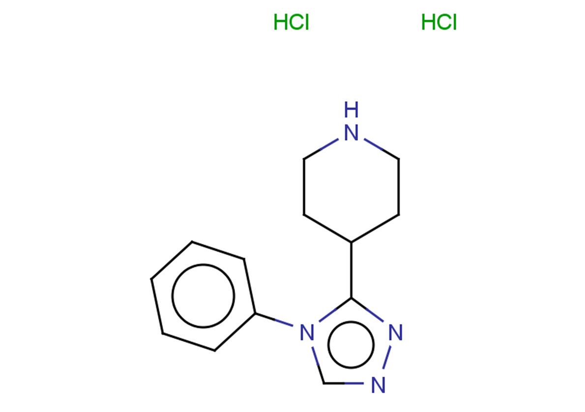 4-(4-phenyl-4H-1,2,4-triazol-3-yl)piperidine dihydrochloride