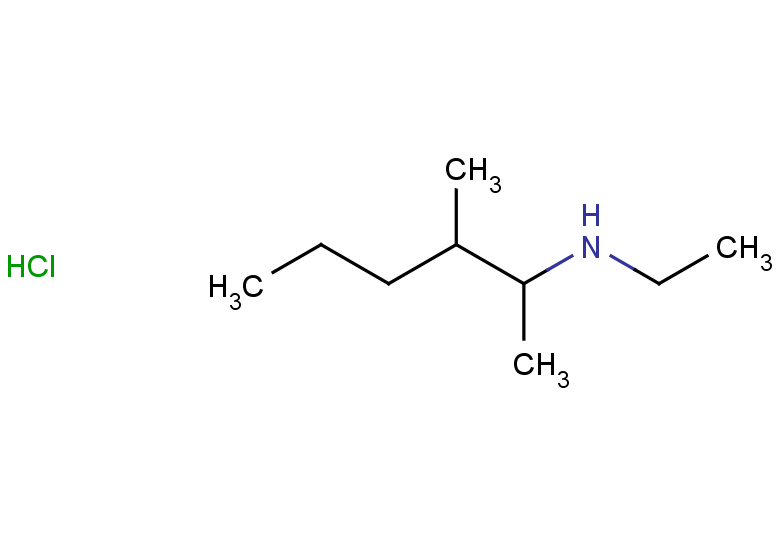 ethyl(3-methylhexan-2-yl)amine hydrochloride