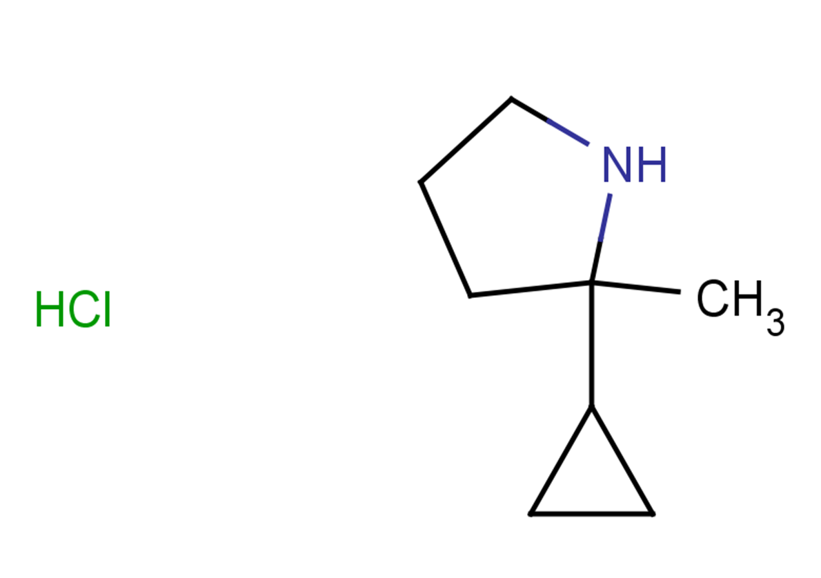 2-cyclopropyl-2-methylpyrrolidine hydrochloride