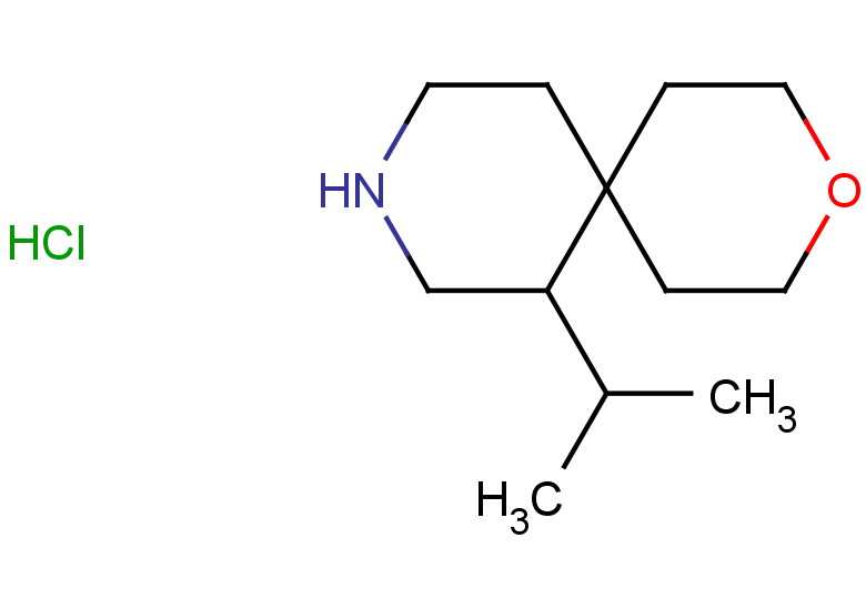 7-(propan-2-yl)-3-oxa-9-azaspiro[5.5]undecane hydrochloride