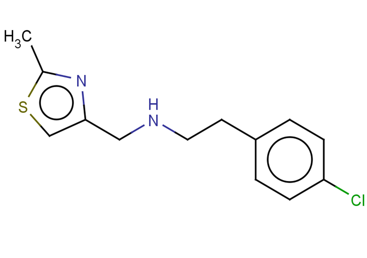 [2-(4-chlorophenyl)ethyl][(2-methyl-1,3-thiazol-4-yl)methyl]amine