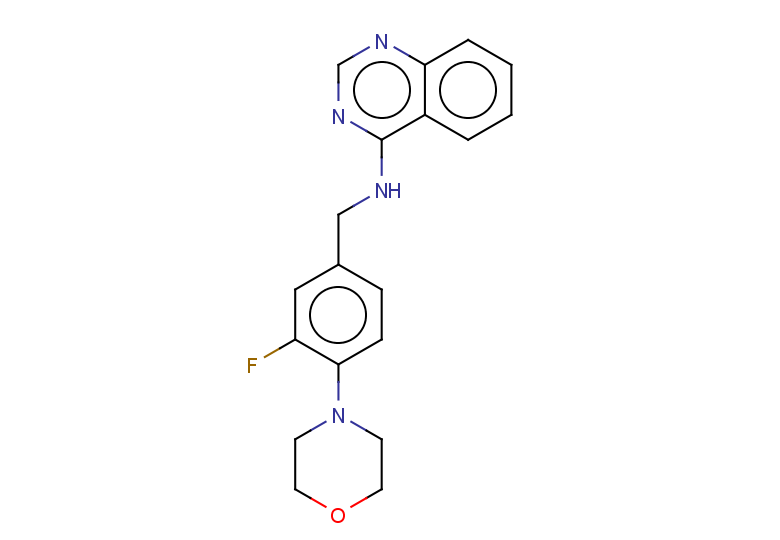 N-{[3-fluoro-4-(morpholin-4-yl)phenyl]methyl}quinazolin-4-amine