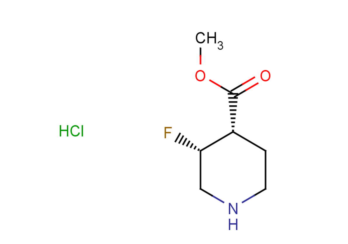 rac-methyl (3R,4S)-3-fluoropiperidine-4-carboxylate hydrochloride, cis