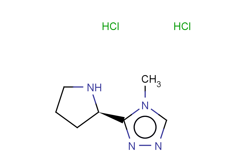4-methyl-3-[(2R)-pyrrolidin-2-yl]-4H-1,2,4-triazole dihydrochloride