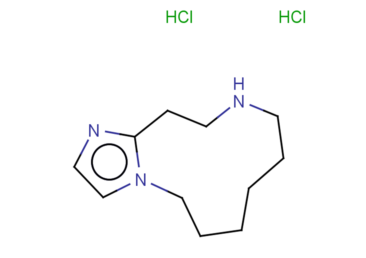 5H,6H,7H,8H,9H,10H,11H,12H,13H-imidazo[1,2-a]1,5-diazacycloundecane dihydrochloride