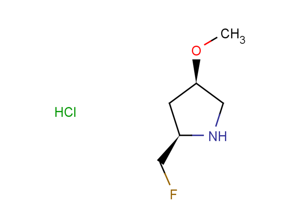 (2R,4R)-2-(fluoromethyl)-4-methoxypyrrolidine hydrochloride