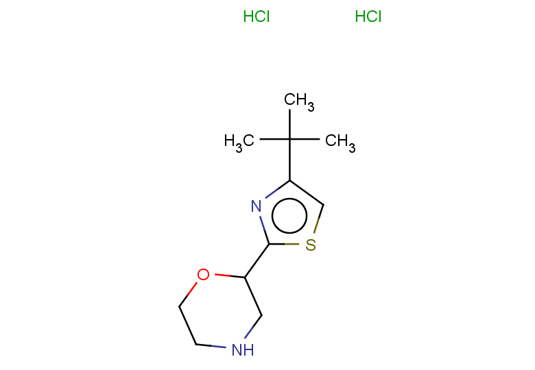 2-(4-tert-butyl-1,3-thiazol-2-yl)morpholine dihydrochloride