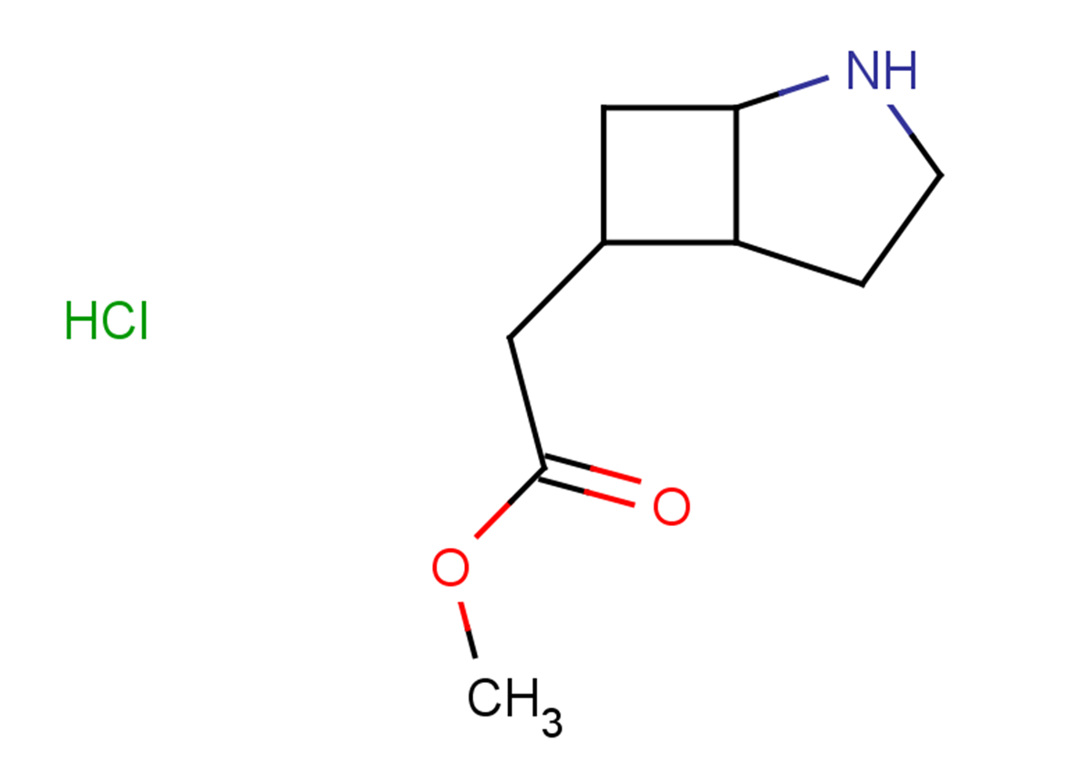methyl 2-{2-azabicyclo[3.2.0]heptan-6-yl}acetate hydrochloride, Mixture of diastereomers