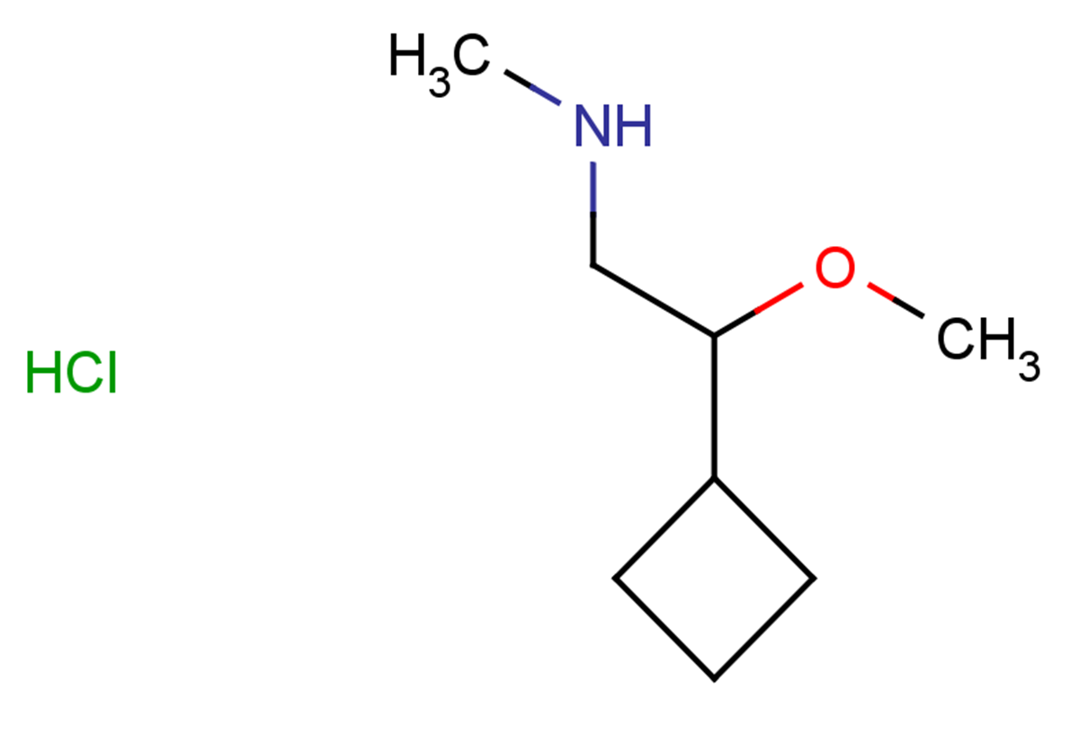 (2-cyclobutyl-2-methoxyethyl)(methyl)amine hydrochloride