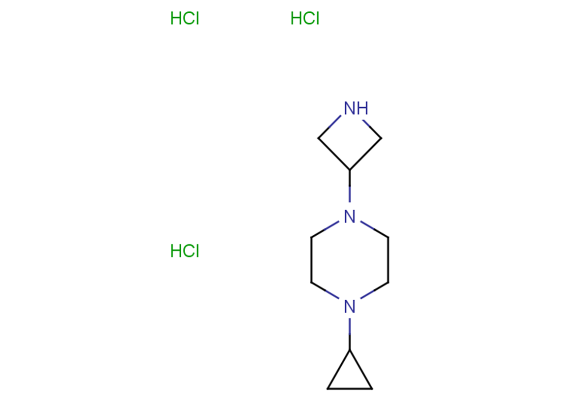1-(azetidin-3-yl)-4-cyclopropylpiperazine trihydrochloride