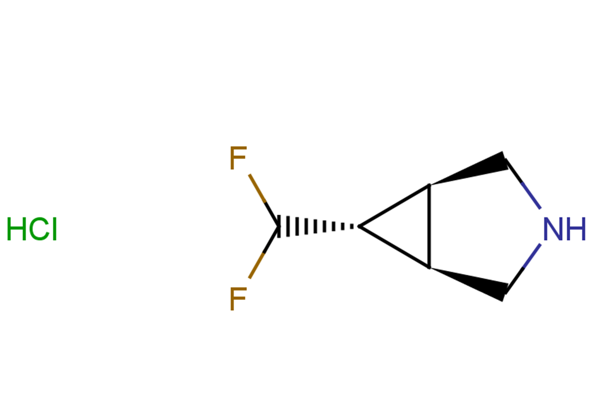 (1R,5S,6R)-6-(difluoromethyl)-3-azabicyclo[3.1.0]hexane hydrochloride, endo
