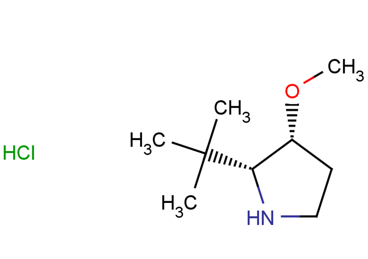 rac-(2R,3R)-2-tert-butyl-3-methoxypyrrolidine hydrochloride, cis