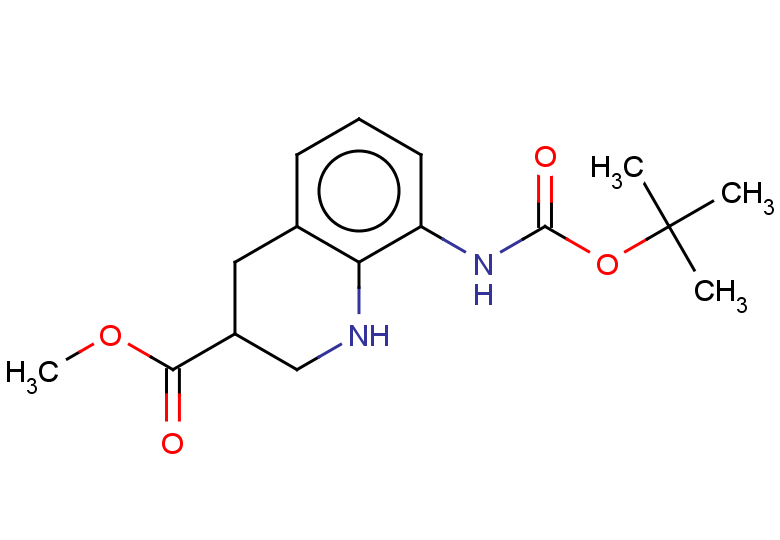 methyl 8-{[(tert-butoxy)carbonyl]amino}-1,2,3,4-tetrahydroquinoline-3-carboxylate