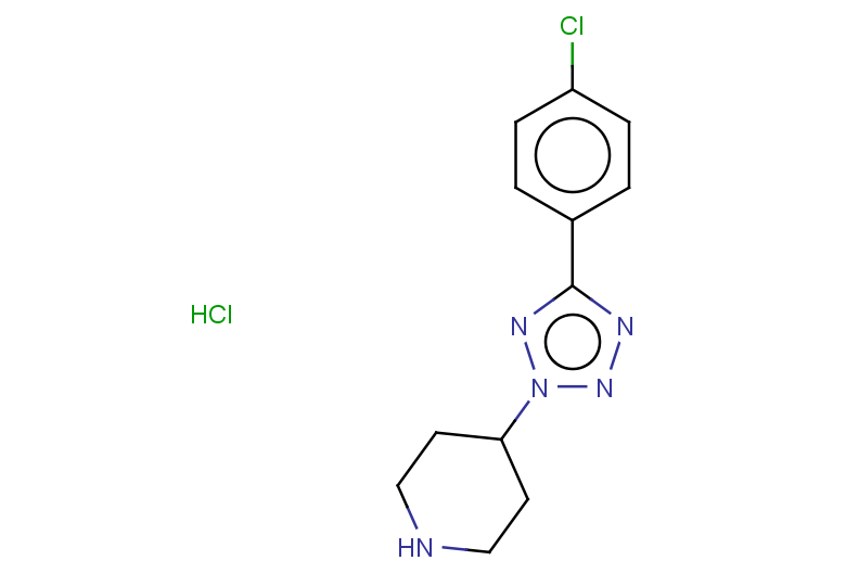 4-[5-(4-chlorophenyl)-2H-1,2,3,4-tetrazol-2-yl]piperidine hydrochloride