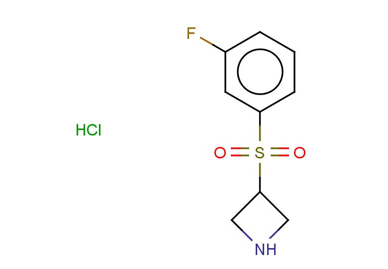 3-(3-fluorobenzenesulfonyl)azetidine hydrochloride