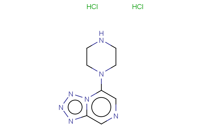 1-{[1,2,3,4]tetrazolo[1,5-a]pyrazin-5-yl}piperazine dihydrochloride