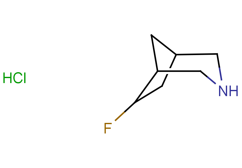 6-fluoro-3-azabicyclo[3.2.1]octane hydrochloride, Mixture of diastereomers