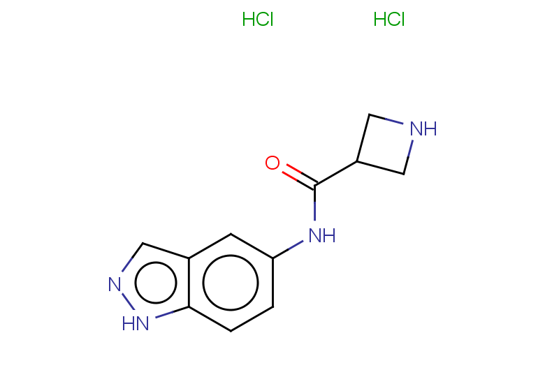 N-(1H-indazol-5-yl)azetidine-3-carboxamide dihydrochloride