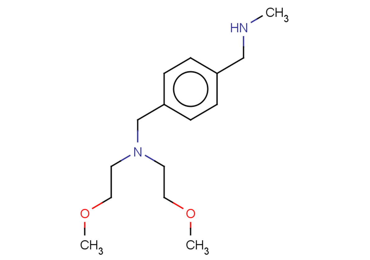 bis(2-methoxyethyl)({4-[(methylamino)methyl]phenyl}methyl)amine