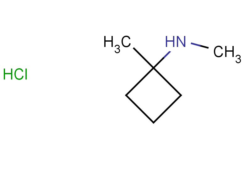 N,1-dimethylcyclobutan-1-amine hydrochloride